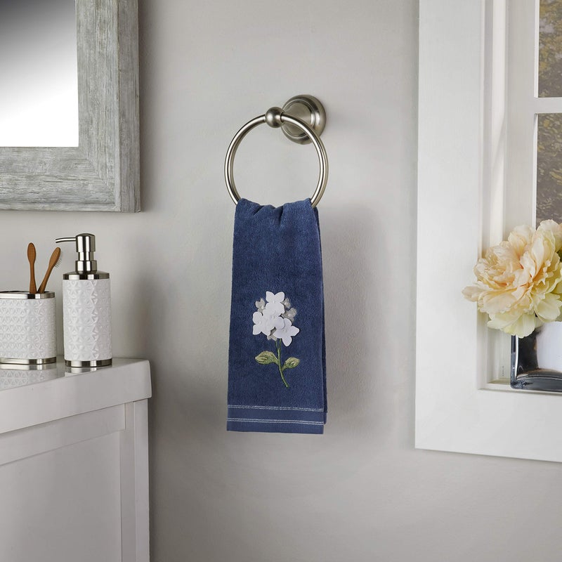 SKL Home Farm Hydrangea Hand Towel (2-Pack), Blue - Image 2
